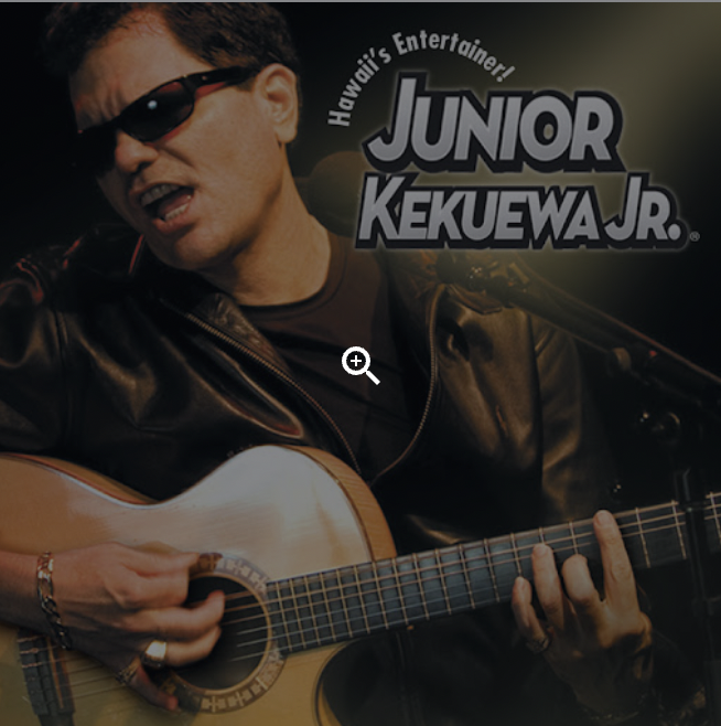 Junior Kekuewa Jr. guitar album artwork